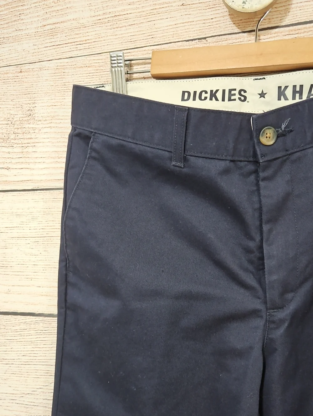 💟 Dickies Men's Navy Blue Regular Taper Chino Pants 34x30